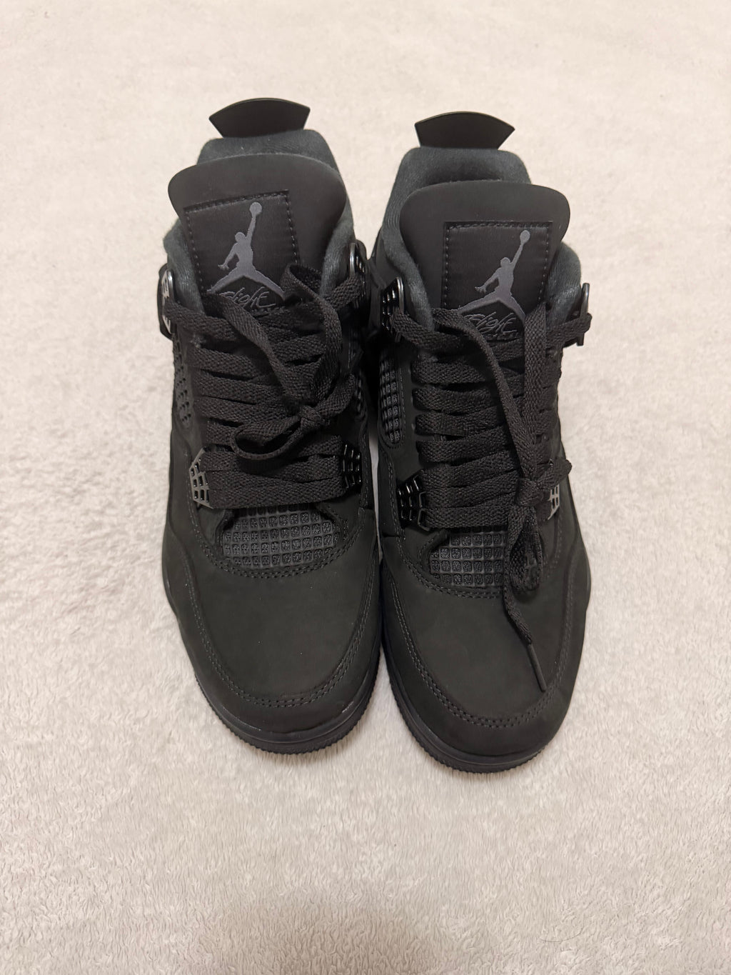 Air Jordan 4 Retro "Black Cat" (2025) – Men's US 9.5