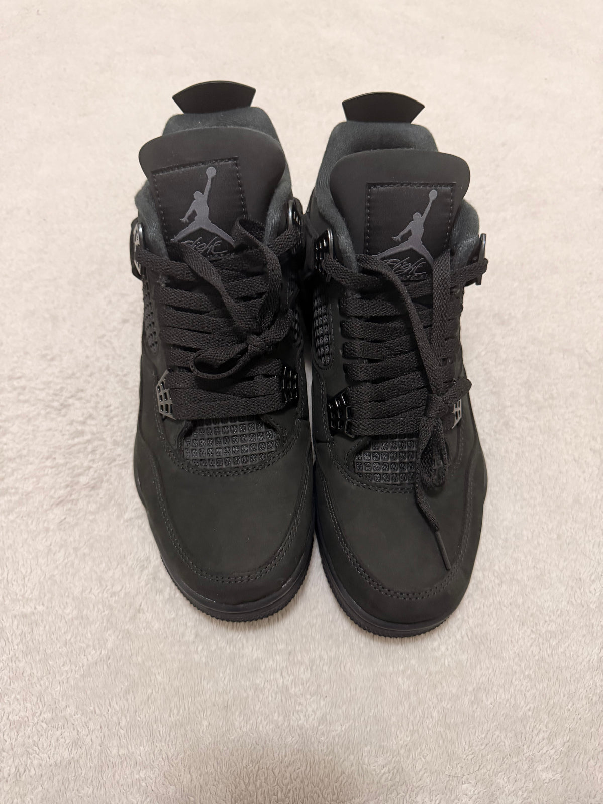 Air Jordan 4 Retro "Black Cat" (2025) – Men's US 9.5