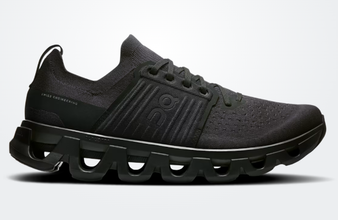 On Cloudswift 4 Men's Running Shoes — Black