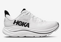 HOKA Clifton 10 Men's Running Shoes — White / Black